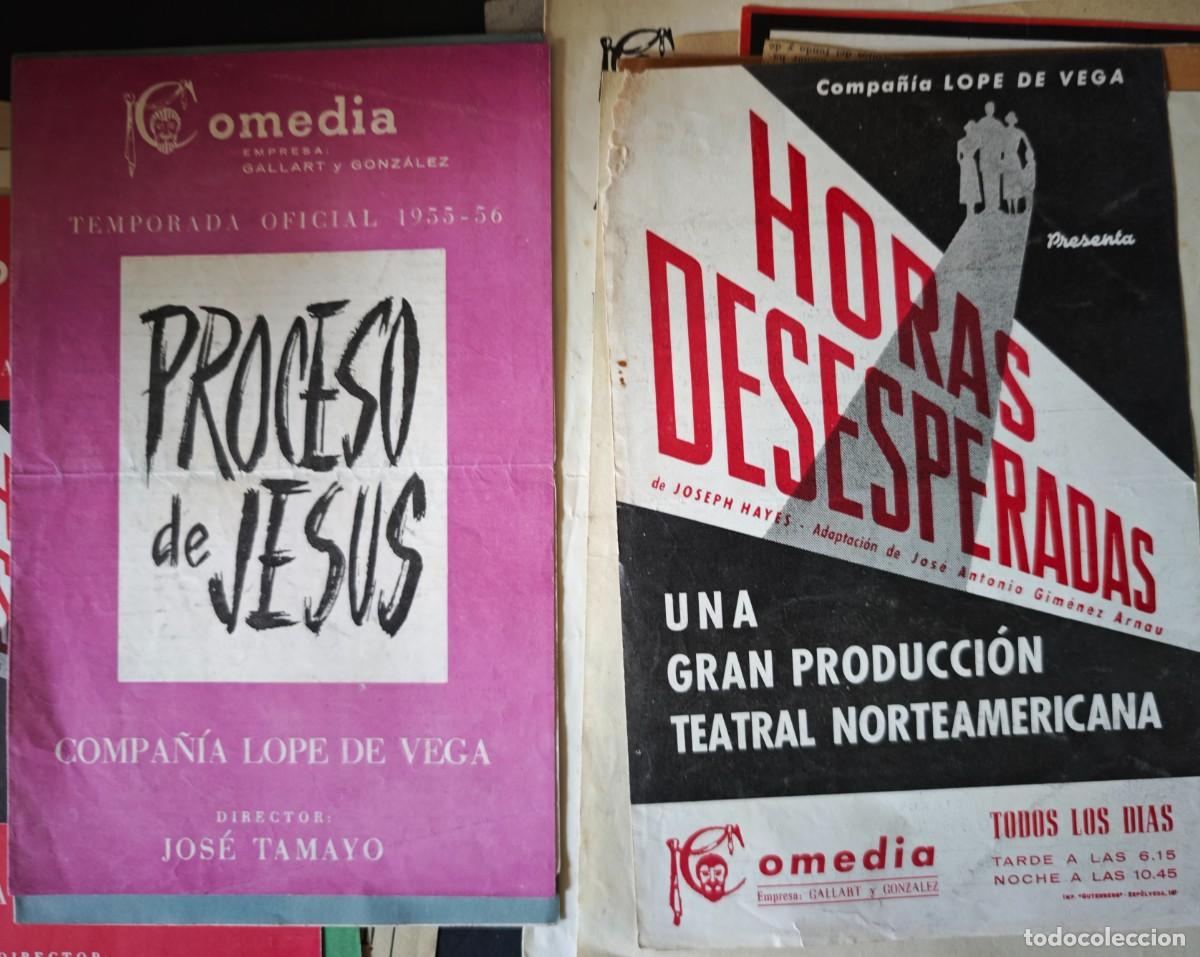 Coleccionismo: TEATRO COMEDIA - BARCELONA- LOTE 16 PROGRAMAS - Foto 13