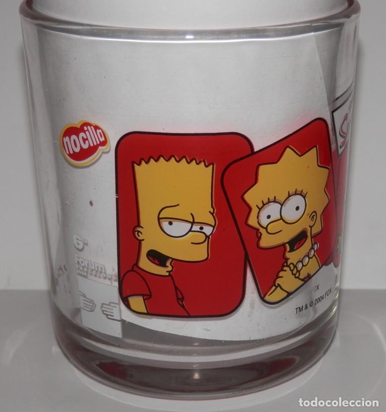 Coleccionismo: VASO NOCILLA DE LA SERIE LOS SIMPSONS - Foto 1
