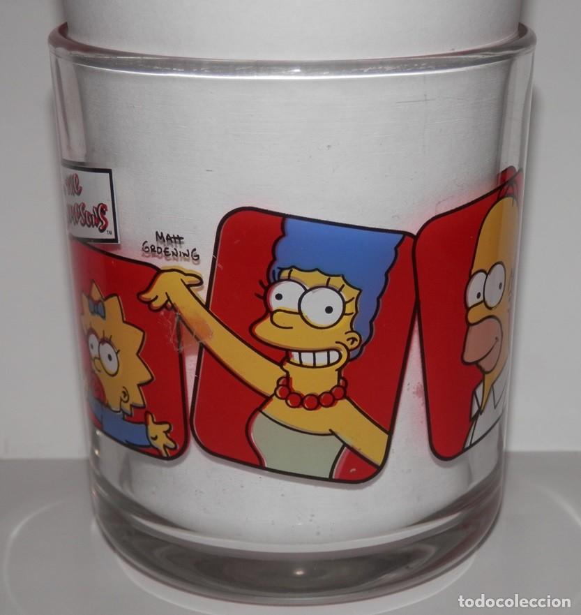 Coleccionismo: VASO NOCILLA DE LA SERIE LOS SIMPSONS - Foto 2