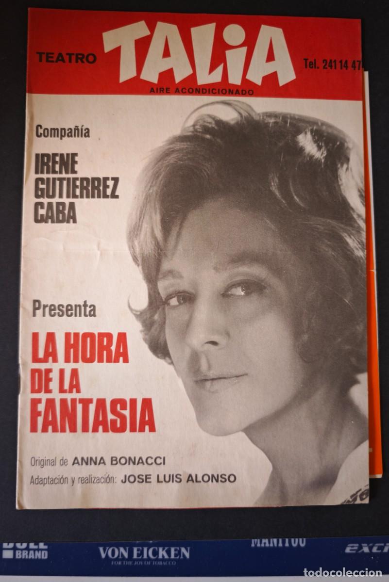 Coleccionismo: TEATRO TALIA - BARCELONA - LOTE 5 PROGRAMAS - Foto 2