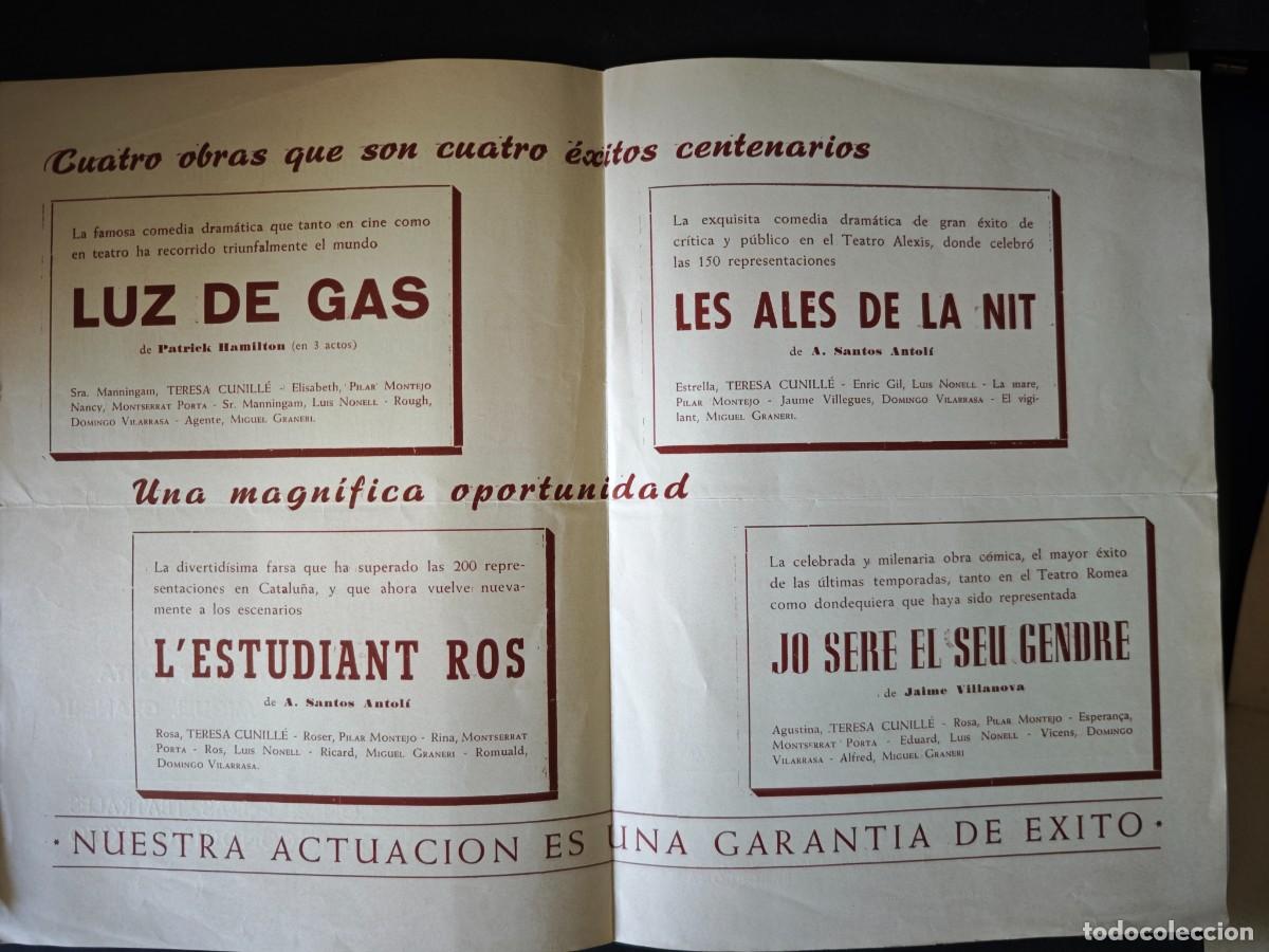 Coleccionismo: TEATRO ROMEA - BARCELONA - LOTE DE 9 PROGRAMAS - Foto 19