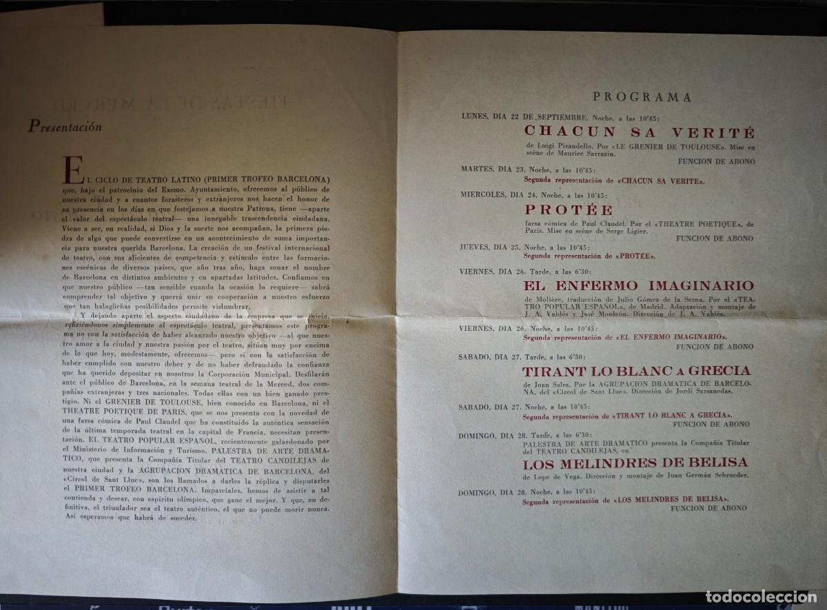 Coleccionismo: TEATRO ROMEA - BARCELONA - LOTE DE 9 PROGRAMAS - Foto 22