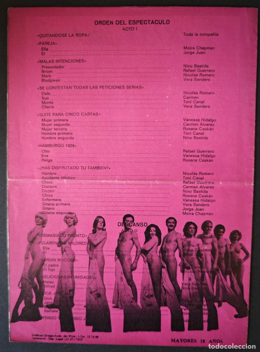 Coleccionismo: TEATRO BARCELONA - LOTE 7 PROGRAMAS - Foto 20