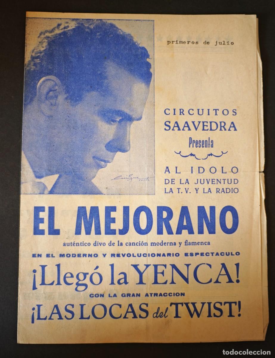Coleccionismo: ESPECTACULOS MUSICALES - 4 PROGRAMAS - Foto 7