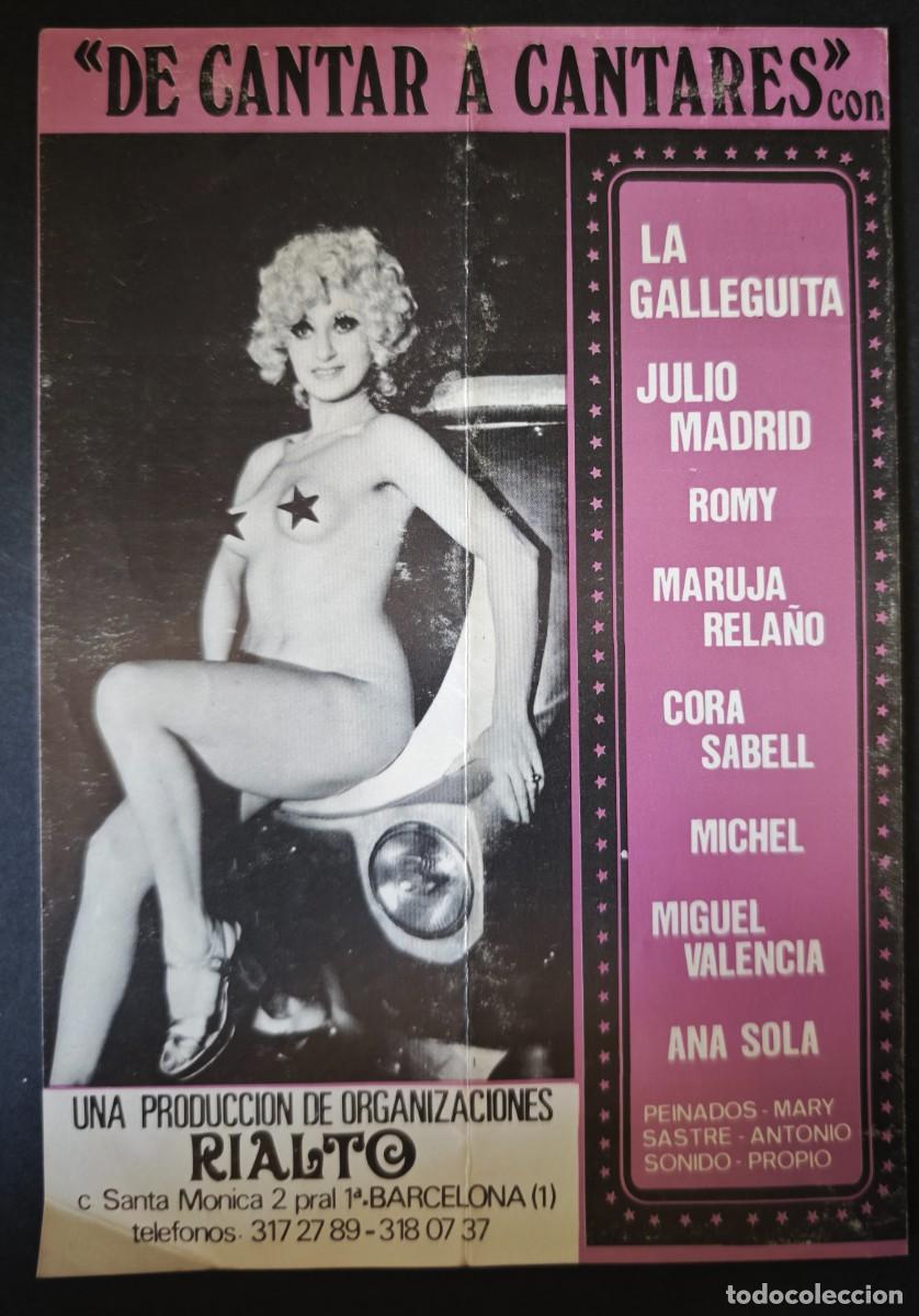 Coleccionismo: ESPECTACULOS MUSICALES - 4 PROGRAMAS - Foto 11