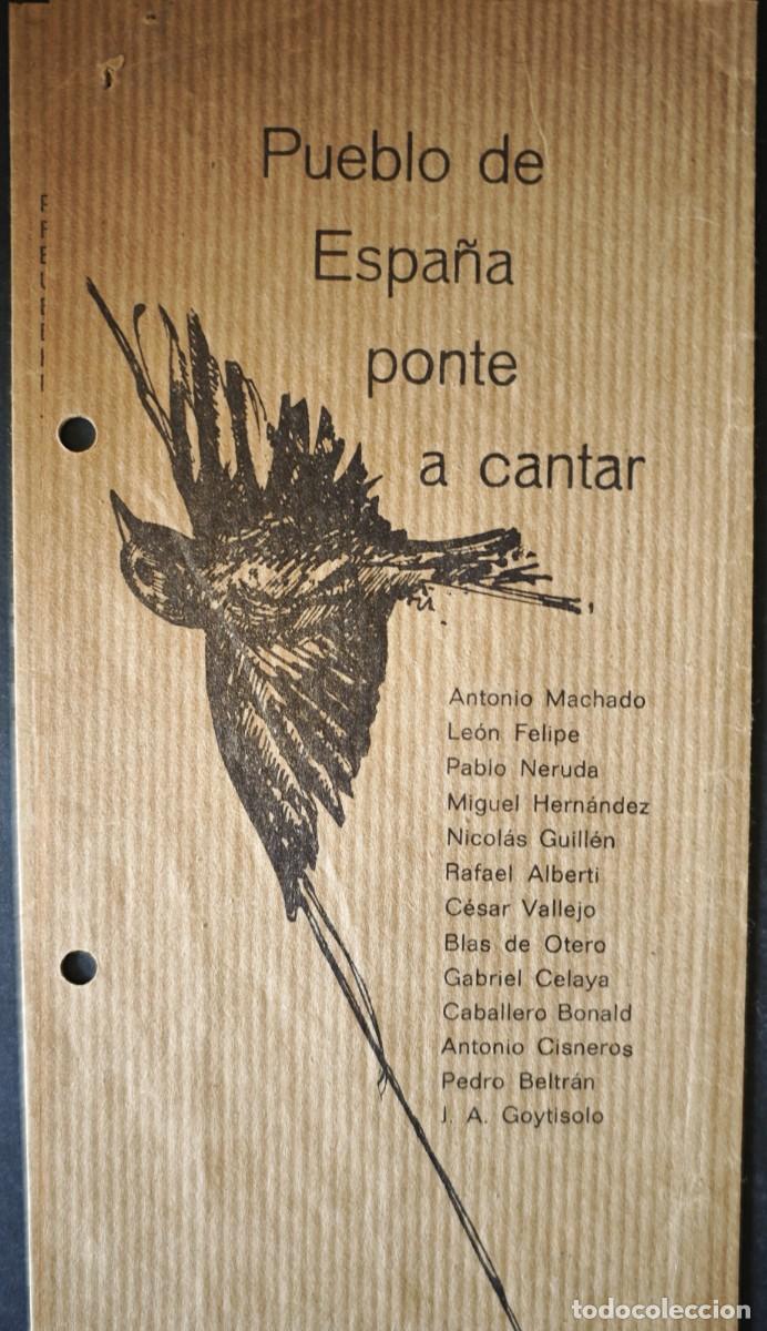 Coleccionismo: PROGRAMA DEL ESPECTACULO &rdquo;ESPA&Ntilde;A PONTE A CANTAR&rdquo; - Foto 1