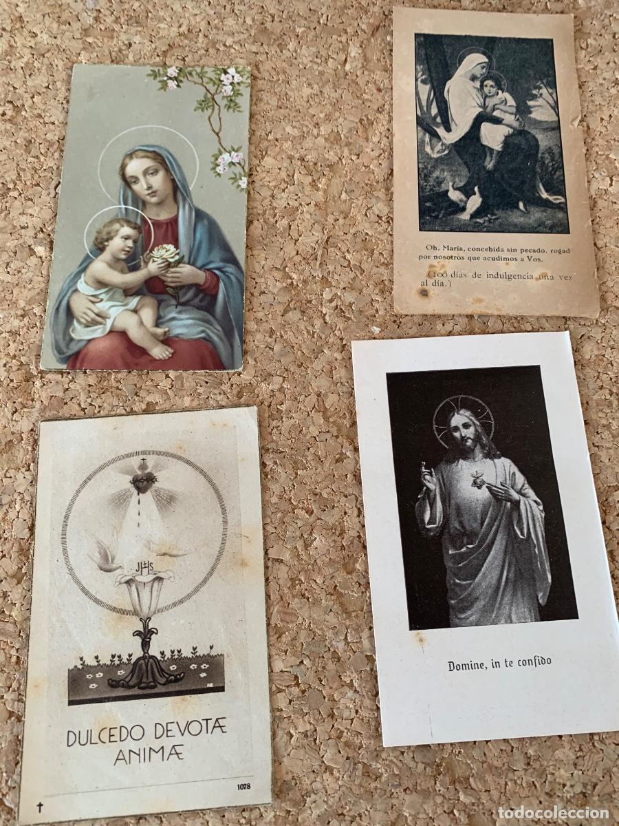 Coleccionismo: Lote de 34 estampitas antiguas - Foto 4