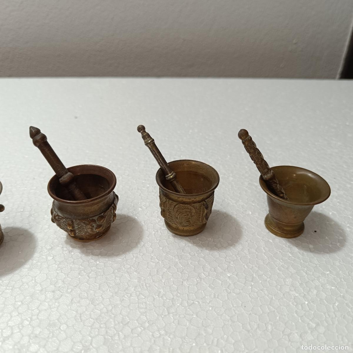 Coleccionismo: LOTE ALMIREZ ANTIGUOS EN BRONCE O LATON. - Foto 4