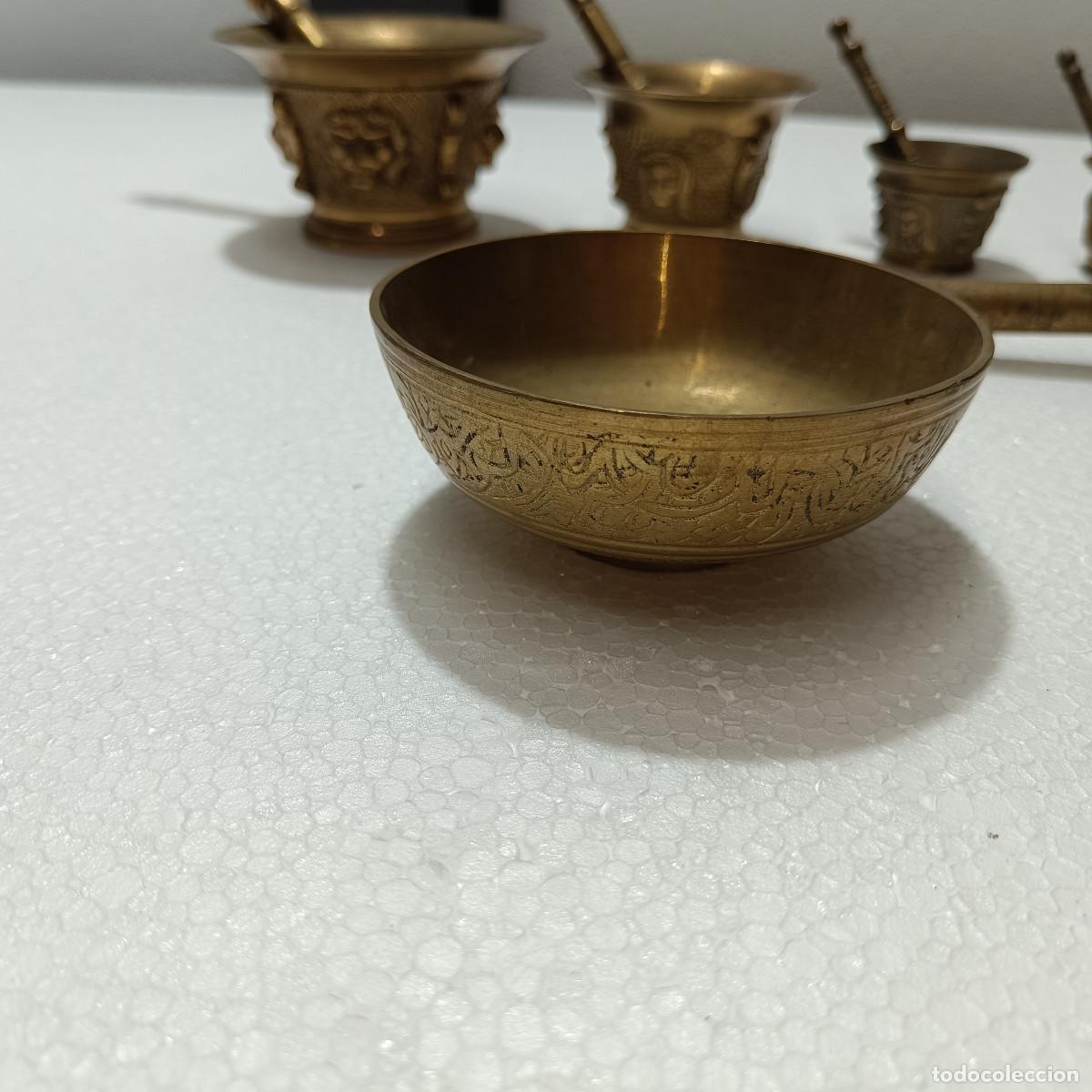 Coleccionismo: LOTE ALMIREZ ANTIGUOS EN BRONCE O LATON. - Foto 6