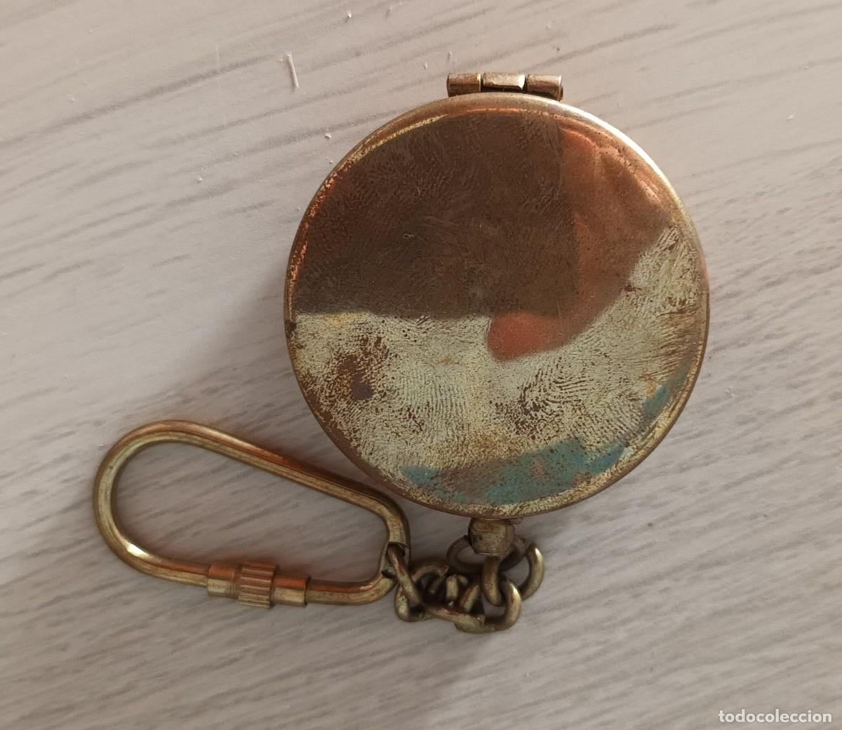 Coleccionismo: Br&uacute;jula con estuche de madera - Foto 2