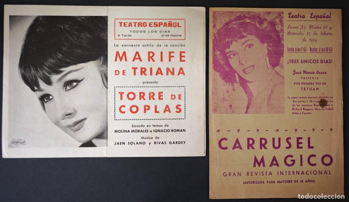 Coleccionismo: TEATRO ESPA&Ntilde;OL - MADRID - PROGRAMAS - Foto 1