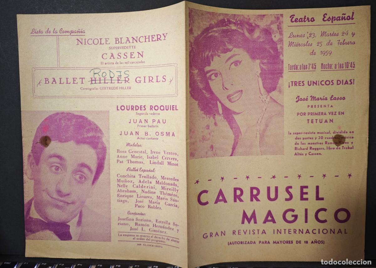 Coleccionismo: TEATRO ESPA&Ntilde;OL - MADRID - PROGRAMAS - Foto 4