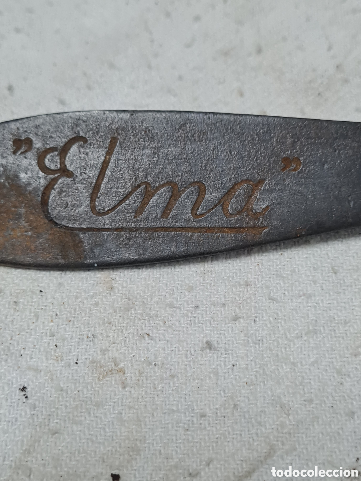 Coleccionismo: Antiguo abre latas ELMA - Foto 4