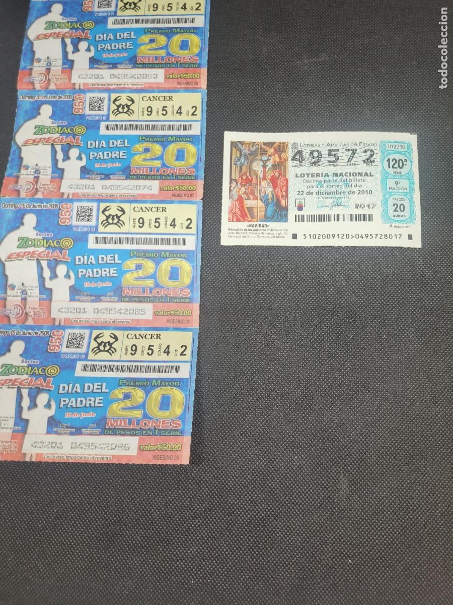 Coleccionismo: NUMEROS DE LOTERIA - Foto 1