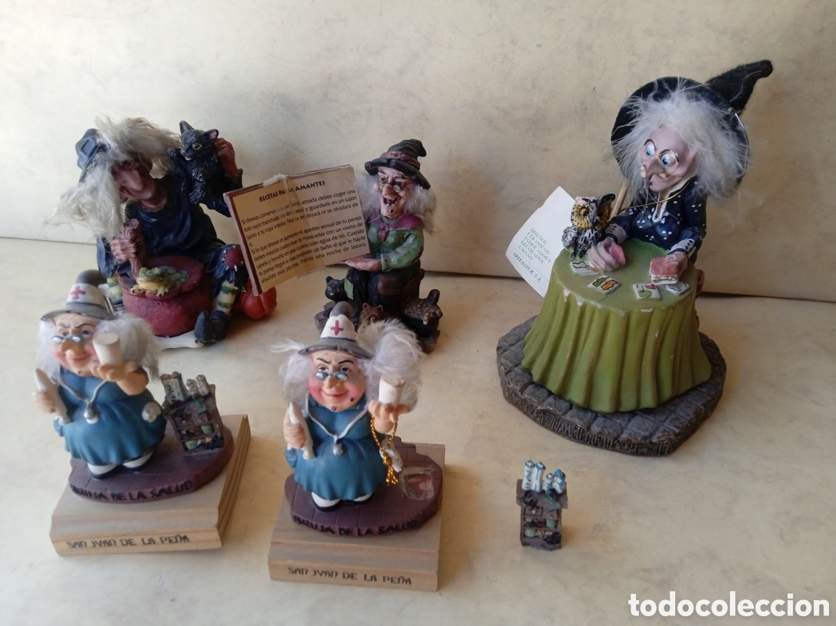 Coleccionismo: Colecci&oacute;n de 5 brujas - Foto 2
