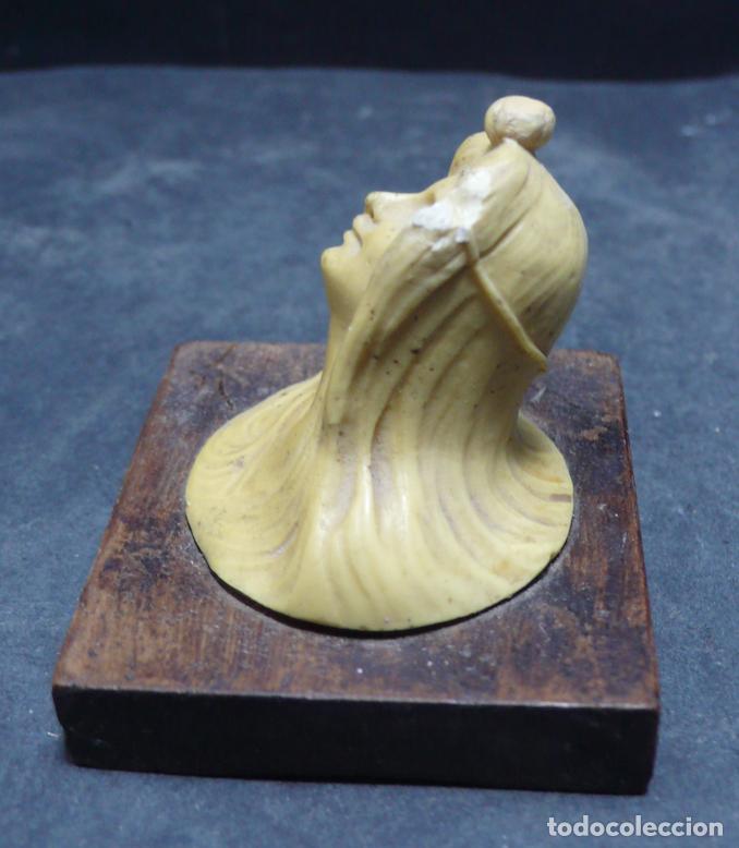 Coleccionismo: PEQUE&Ntilde;O BUSTO EN RESINA - Foto 3