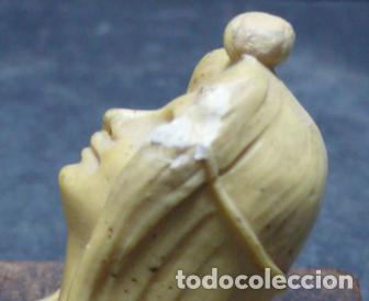 Coleccionismo: PEQUE&Ntilde;O BUSTO EN RESINA - Foto 4