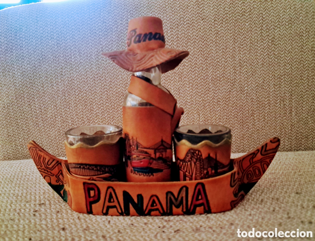 Coleccionismo: Souvenir de Panam&aacute; shooters - Foto 1