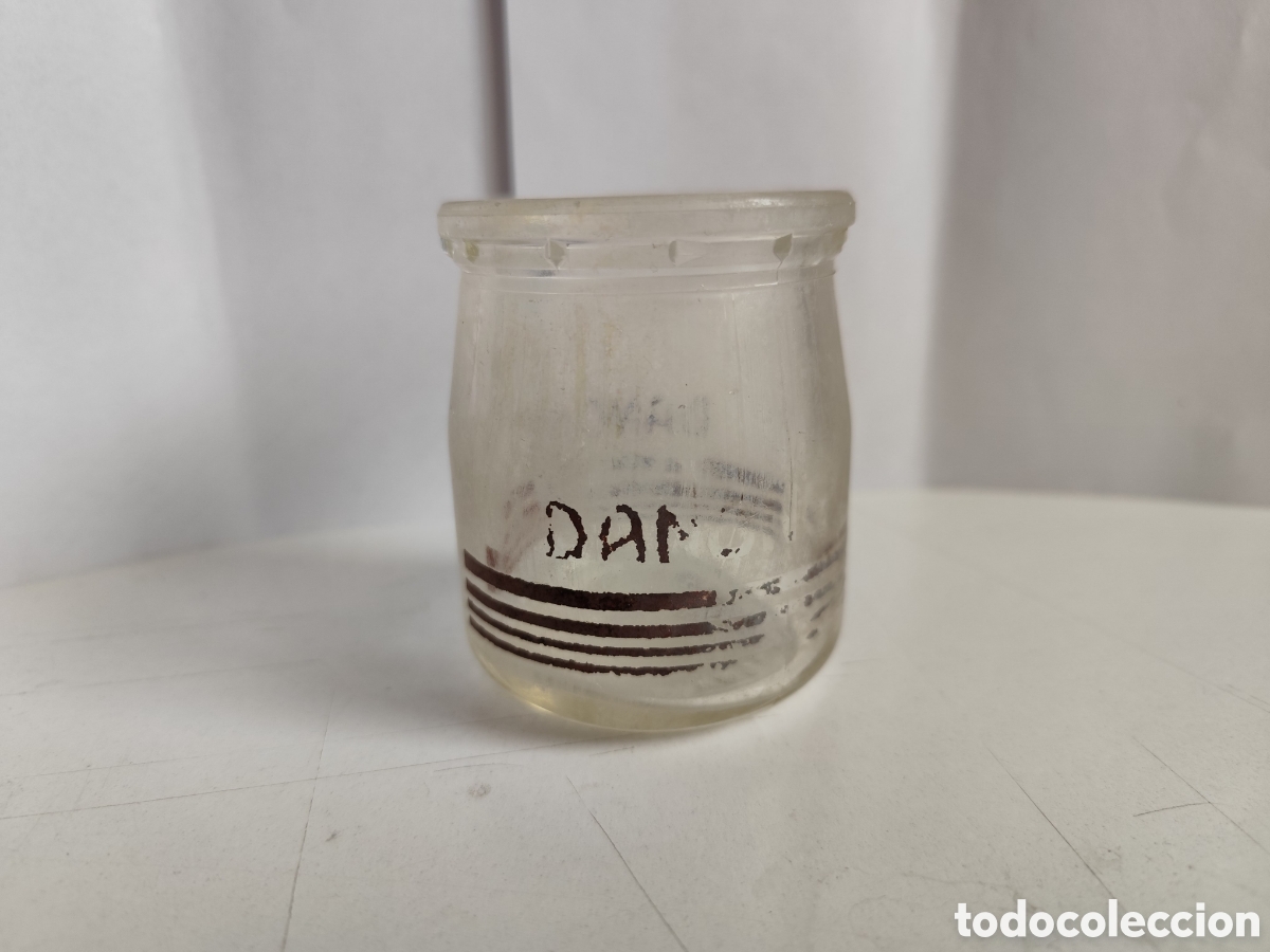 Coleccionismo: Danone. Vaso de Cristal. Tarro - Foto 2
