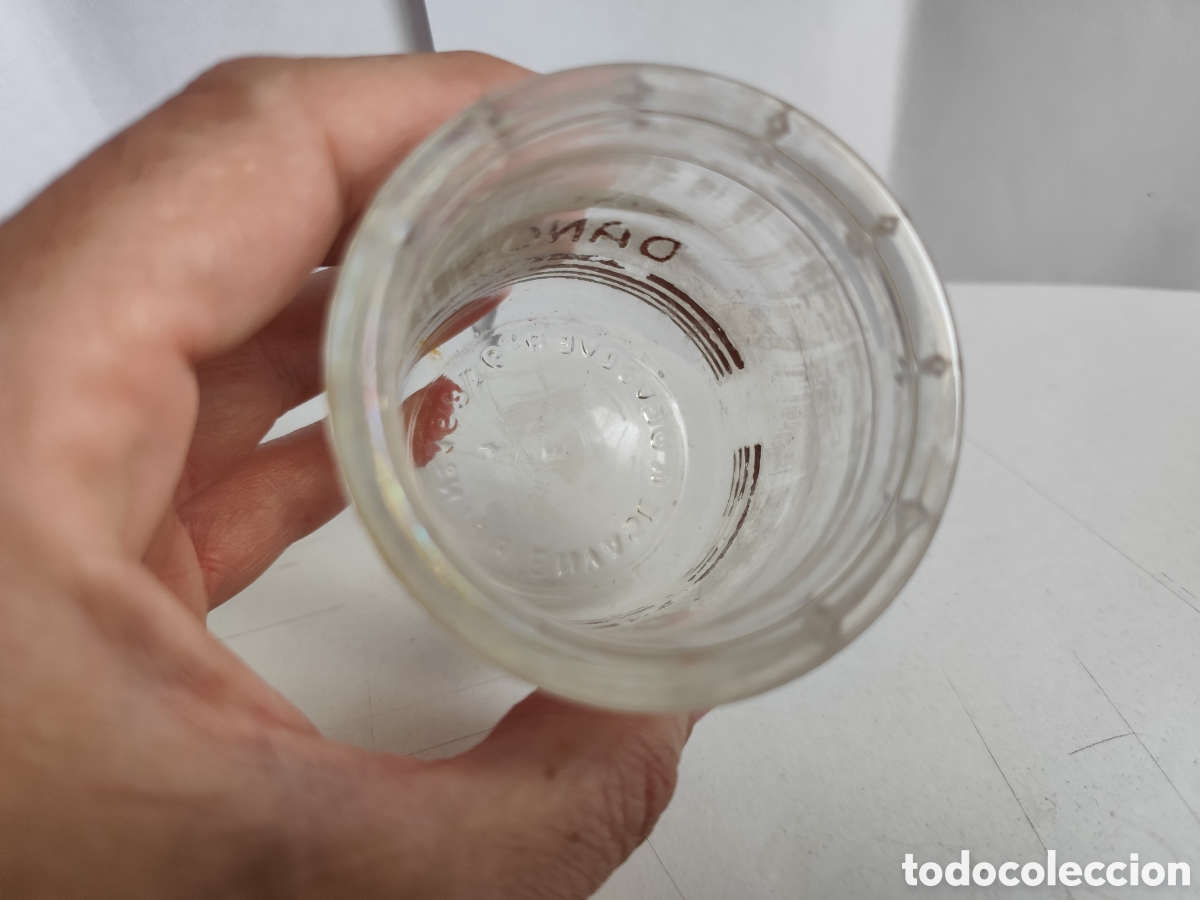 Coleccionismo: Danone. Vaso de Cristal. Tarro - Foto 4