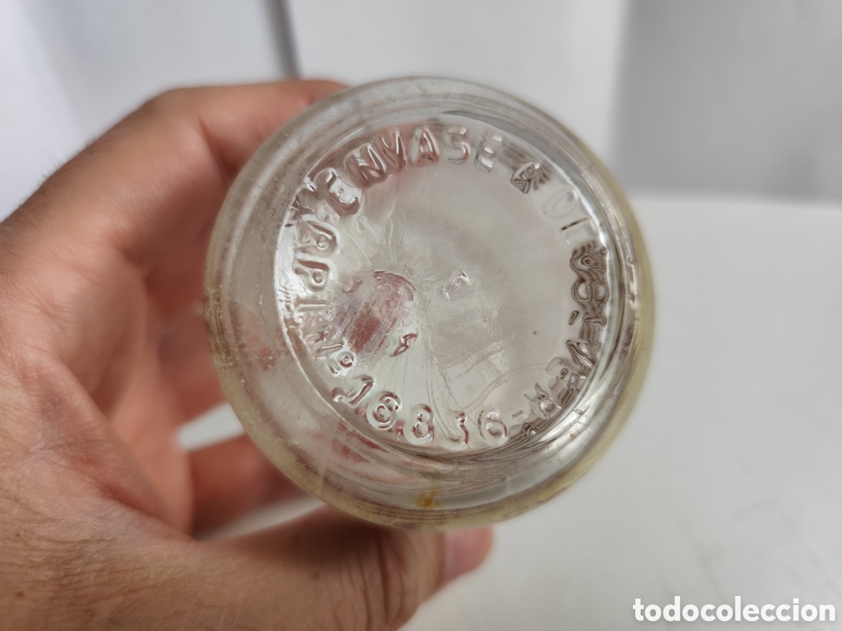 Coleccionismo: Danone. Vaso de Cristal. Tarro - Foto 5
