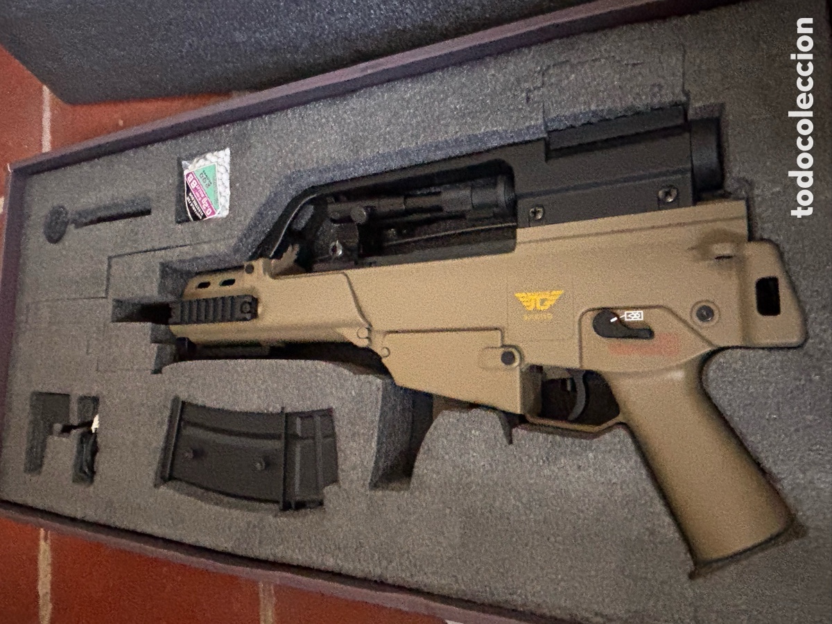 Coleccionismo: Airsoft modelo G608 nunca se utiliz&oacute; - Foto 3