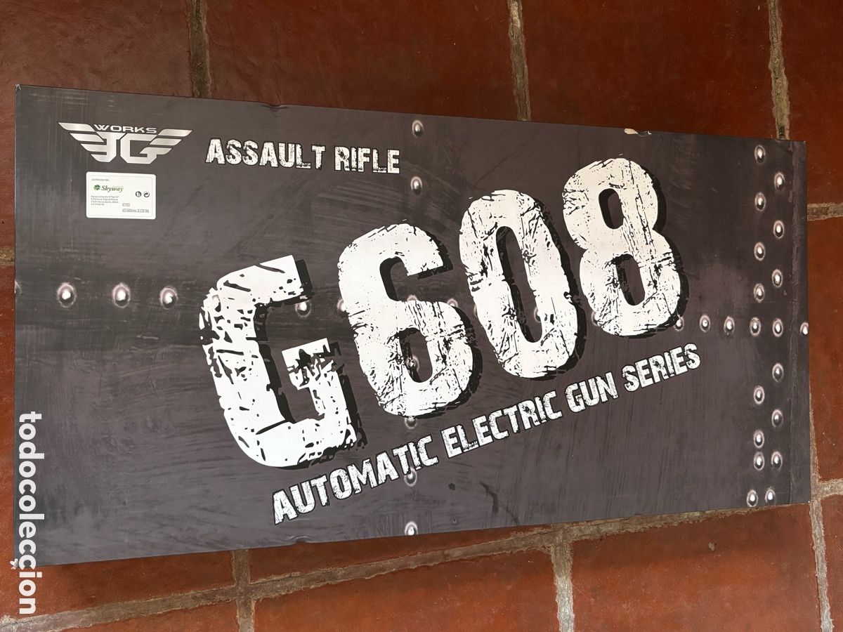 Coleccionismo: Airsoft modelo G608 nunca se utiliz&oacute;
