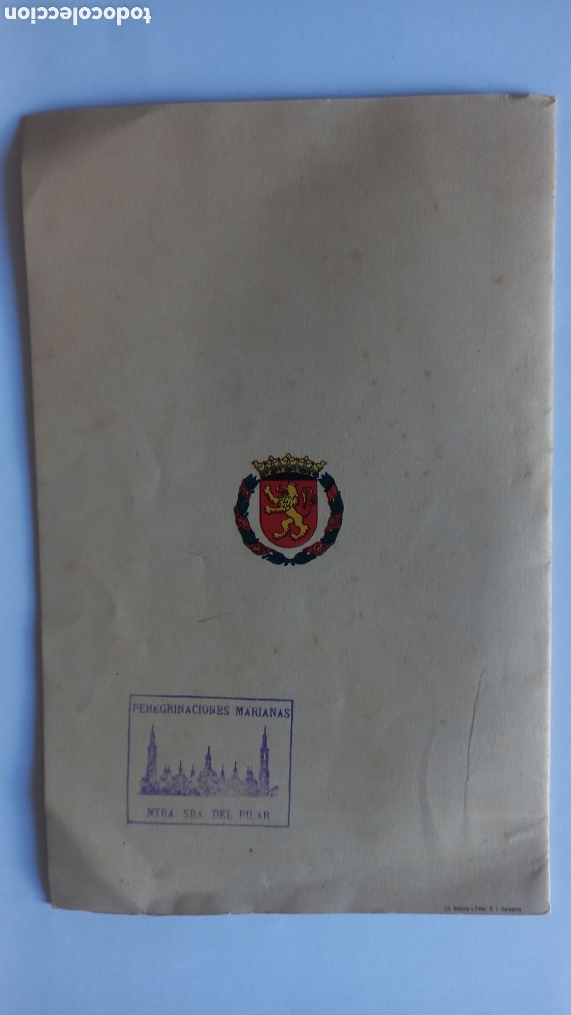 Coleccionismo: Fiestas del Pilar. ZARAGOZA 1959. Programa oficial - Foto 2