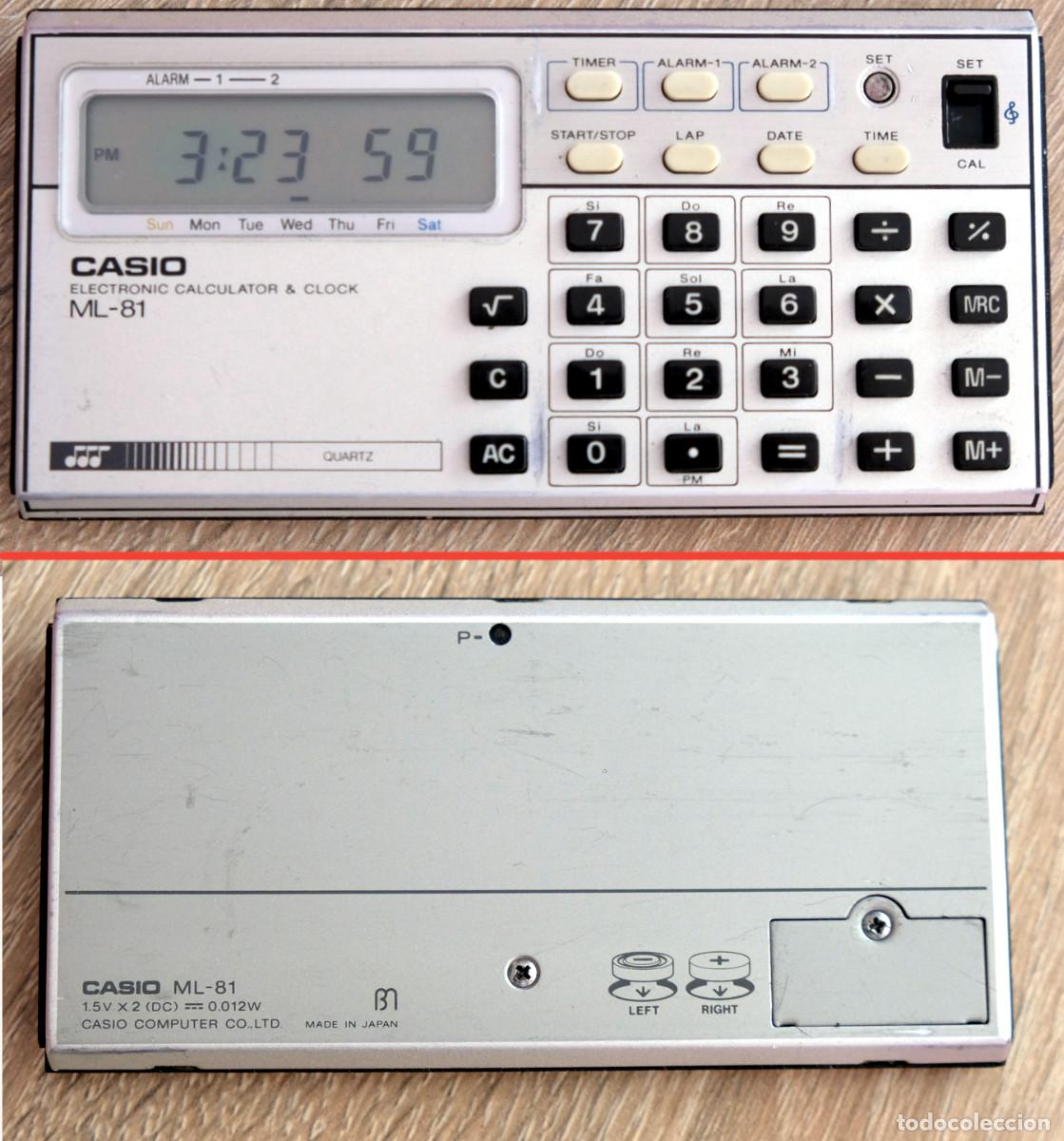 Coleccionismo: Conjunto de calculadoras antiguas - Foto 3
