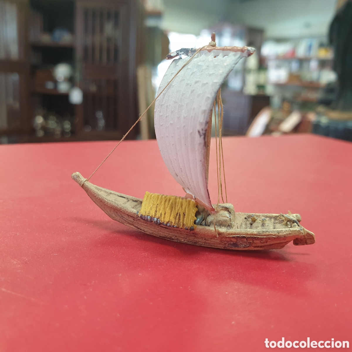 Coleccionismo: Barco velero Japones en plomo - Foto 1
