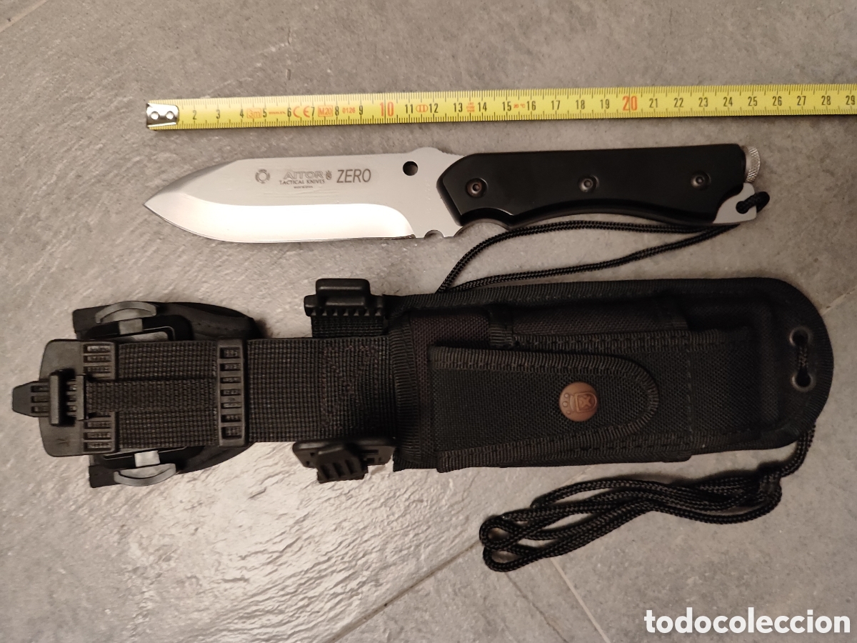 Coleccionismo: Cuchillo Aitor zero de combate 16126 - Foto 2