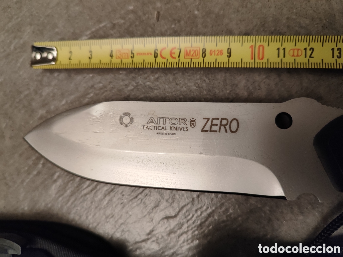 Coleccionismo: Cuchillo Aitor zero de combate 16126 - Foto 4