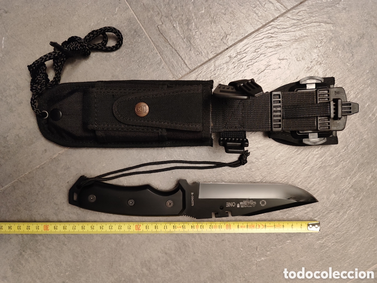 Coleccionismo: Cuchillo Aitor One Negro 16131 - Foto 2