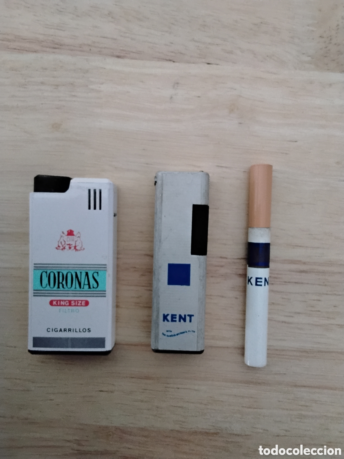 Coleccionismo: MECHEROS PROPAGANDA KENT Y CORONAS - Foto 1