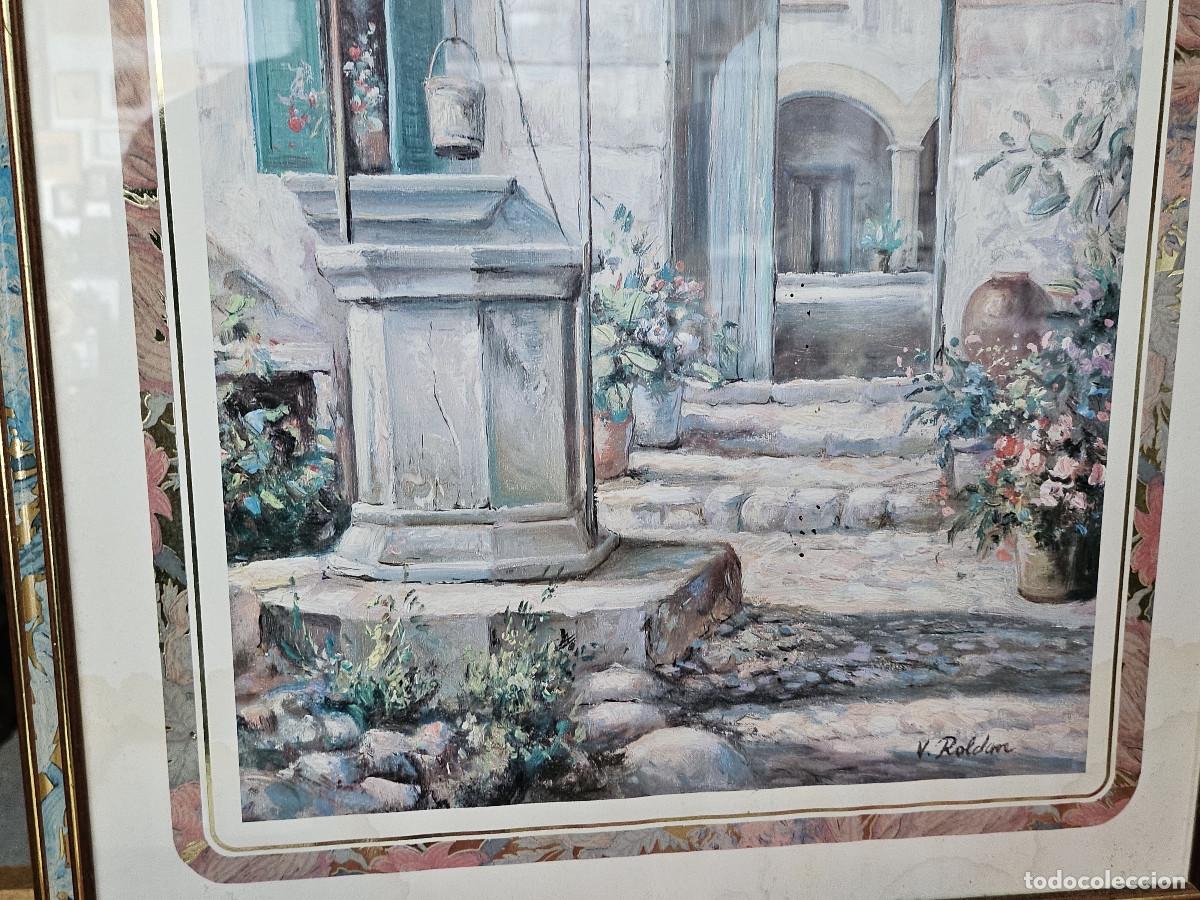 Coleccionismo: cuadro lamina antigua - Foto 5
