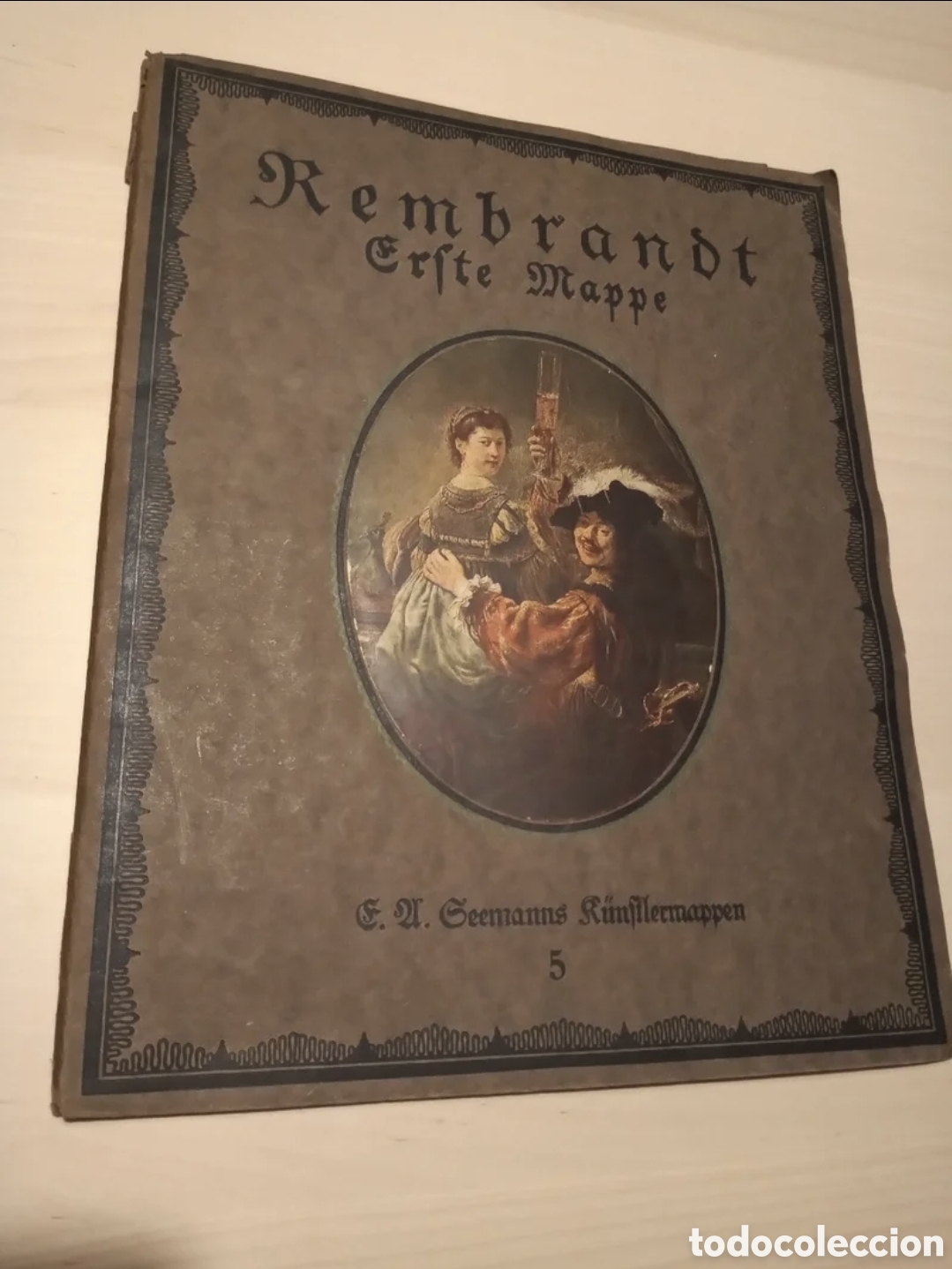 Collectionnisme: Rembrant Erfte Mappe,album laminas