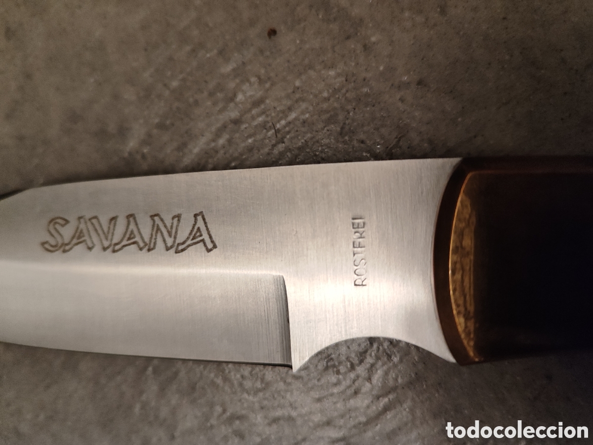 Coleccionismo: Cuchillo savana ROSTFREI - Foto 3
