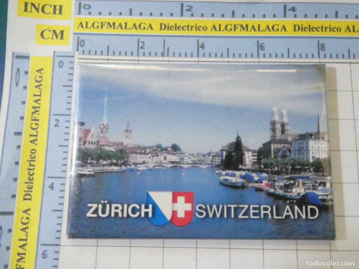 Collezionismo: IM&Aacute;N DE NEVERA. SOUVENIR RECUERDO. ZURICH SUIZA