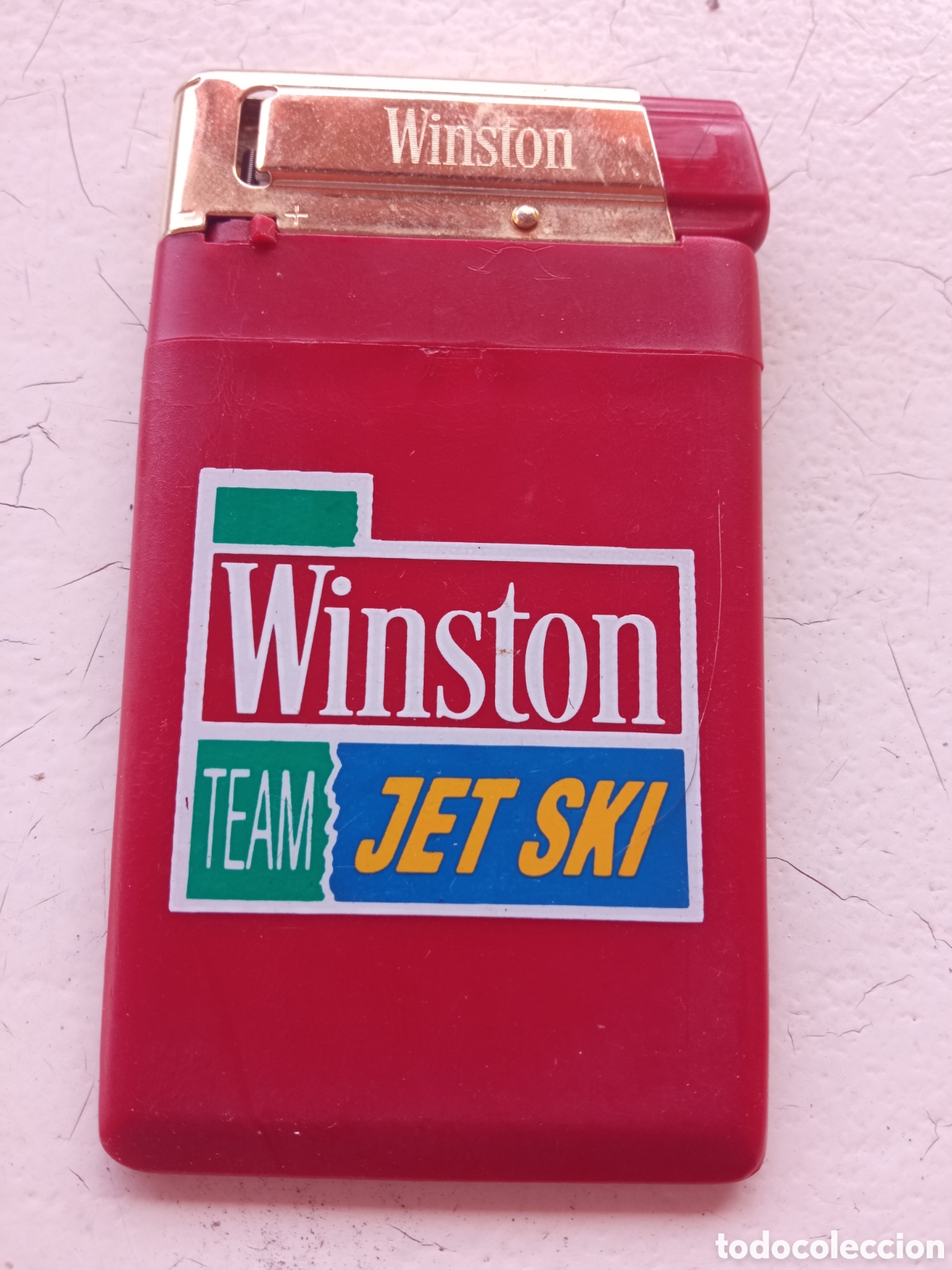 Coleccionismo: Mechero Winston TEAM JET SKI - Foto 2