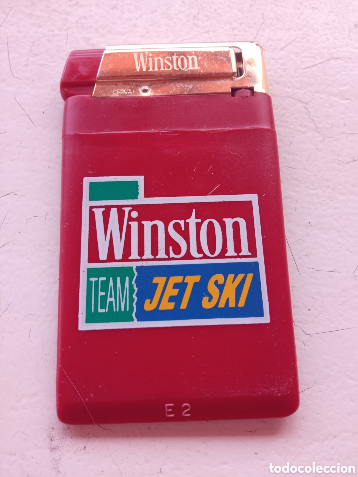 Coleccionismo: Mechero Winston TEAM JET SKI - Foto 1