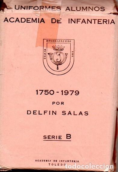 Coleccionismo: 30 L&aacute;minas Uniformes Alumnos Academia de Infanter&iacute;a - Serie B- 1750-1979 (Tama&ntilde;o 10,5 x 15,5 cm.)