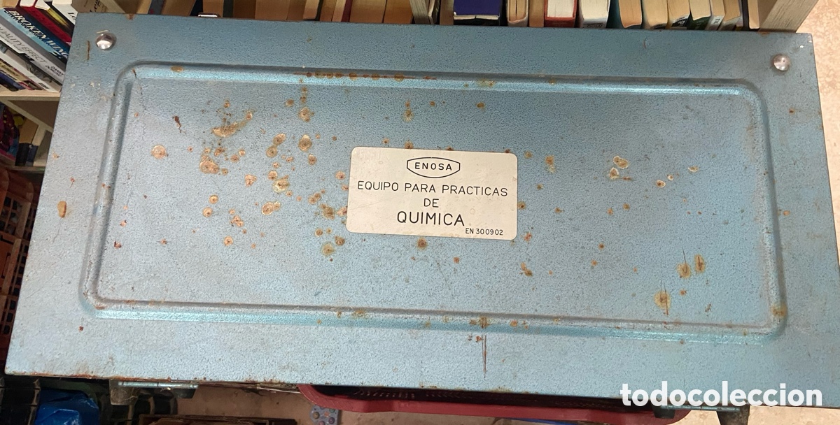 Coleccionismo: Equipo para pr&aacute;cticas de qu&iacute;mica - ENOSA