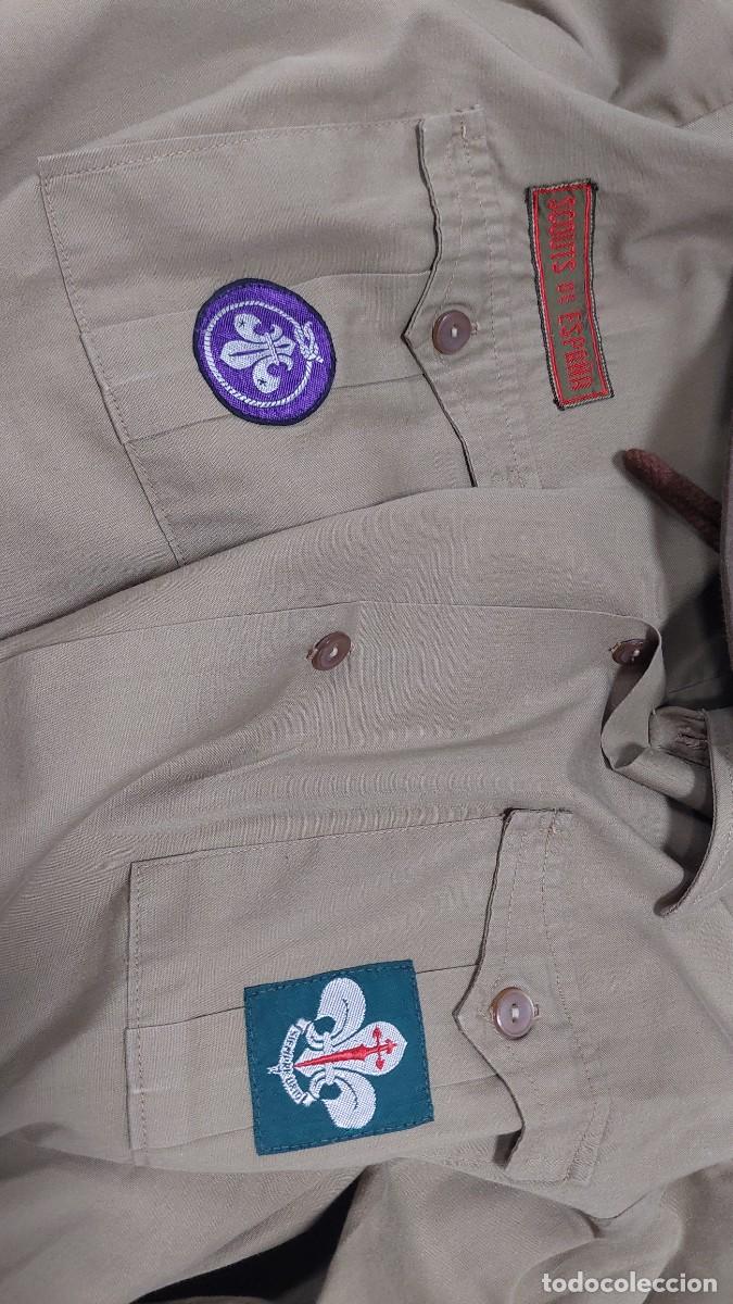 Coleccionismo: Camisa y sombrero boy scouts de Espa&ntilde;a - Foto 2