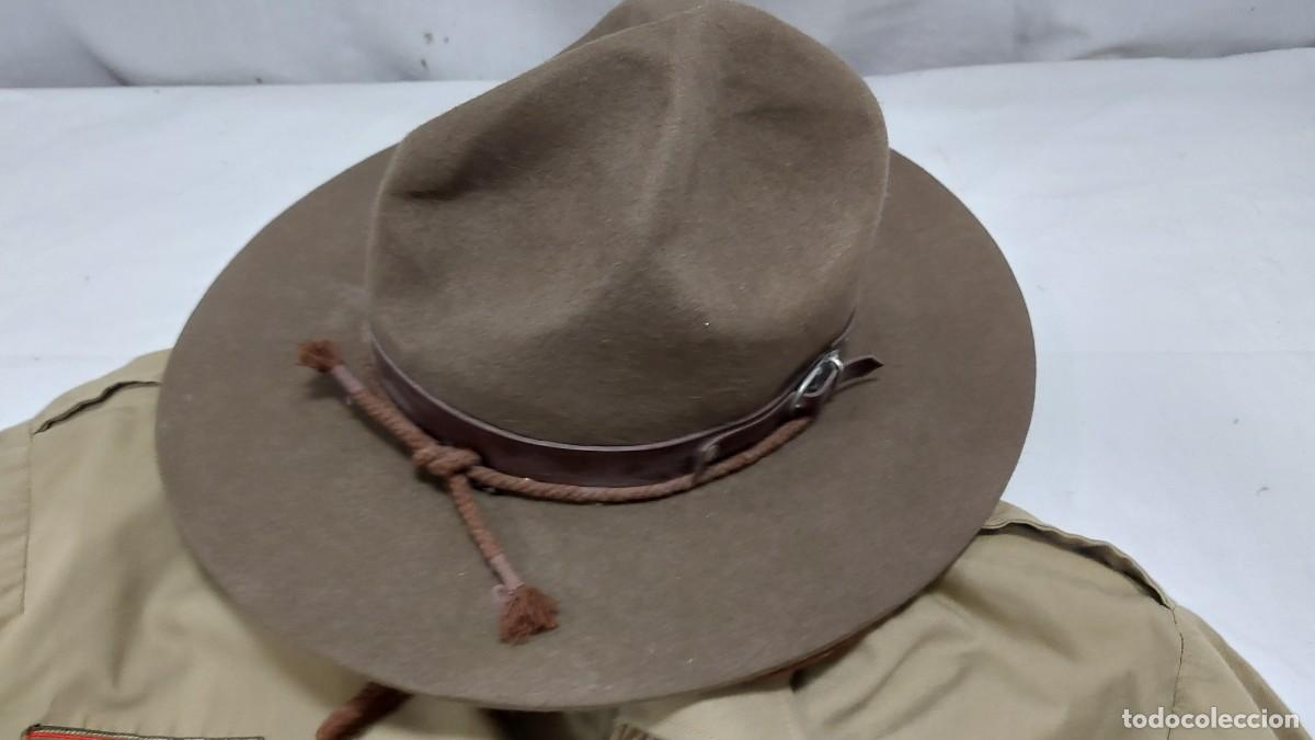 Coleccionismo: Camisa y sombrero boy scouts de Espa&ntilde;a - Foto 3