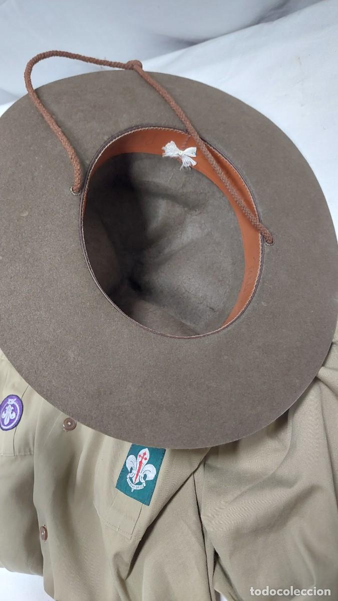 Coleccionismo: Camisa y sombrero boy scouts de Espa&ntilde;a - Foto 4
