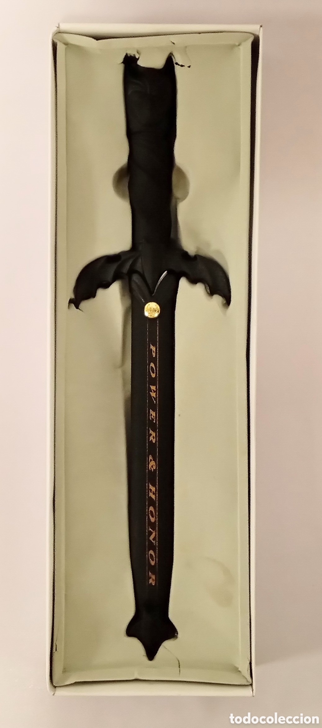 Coleccionismo: Espada Batman Hierro Forjado Y Acero Inoxidable Poder Y Honor Ares Sword - Foto 2
