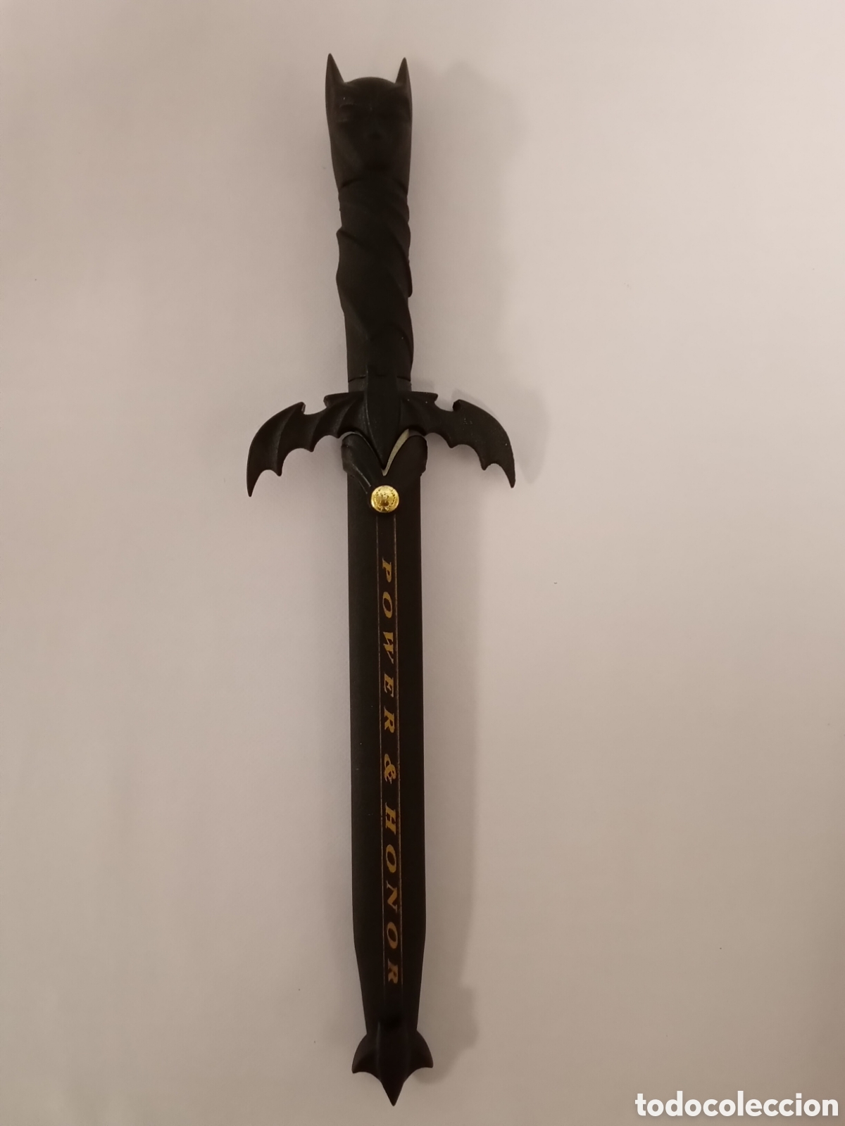 Coleccionismo: Espada Batman Hierro Forjado Y Acero Inoxidable Poder Y Honor Ares Sword - Foto 3