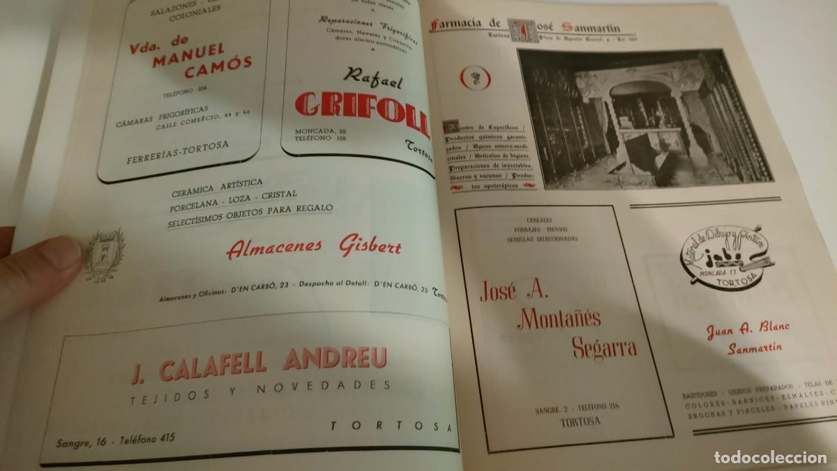 Coleccionismo: PROGRAMA FIESTAS CINTA TORTOSA DE 1947 - Foto 5