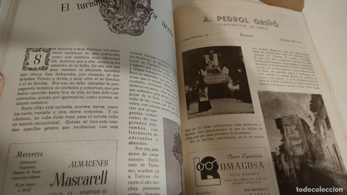 Coleccionismo: PROGRAMA FIESTAS CINTA TORTOSA DE 1947 - Foto 10