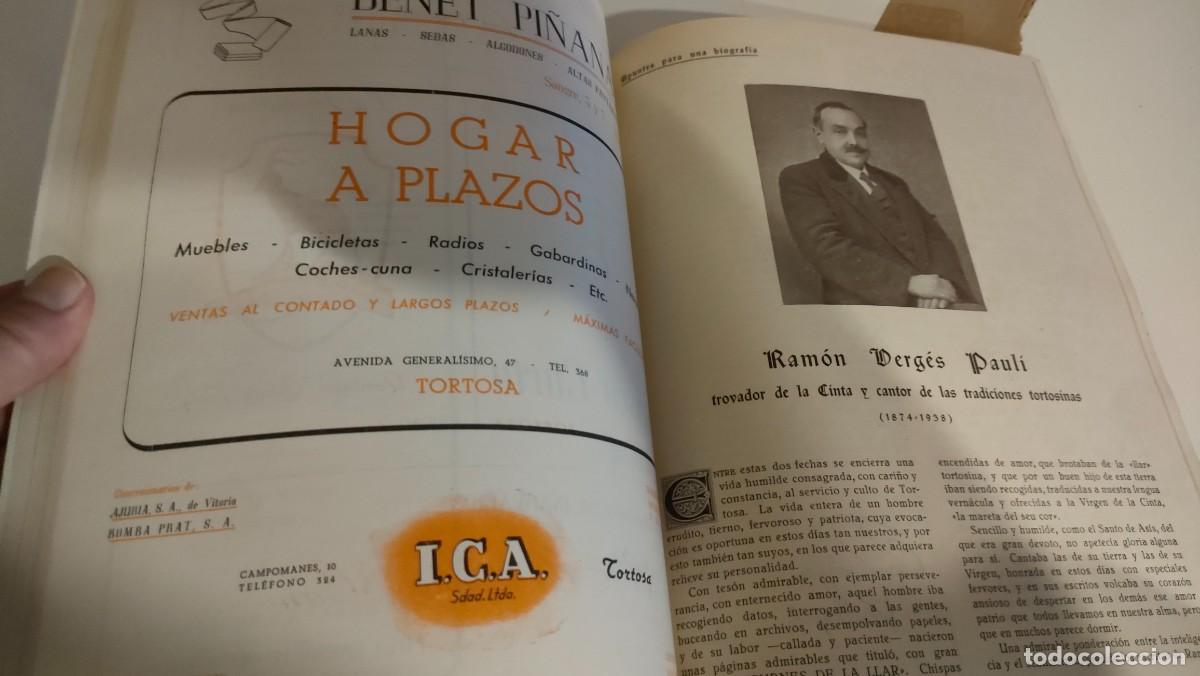 Coleccionismo: PROGRAMA FIESTAS CINTA TORTOSA DE 1947 - Foto 11